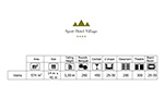 valira Room technical sheet: square meters, capacity, etc.