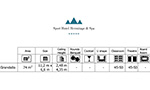 Grandalla Room technical sheet: capacity, squre meters and services